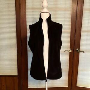 Black Polarfleese Vest
